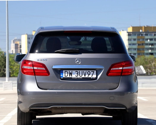 Mercedes-Benz Klasa B cena 58600 przebieg: 116276, rok produkcji 2015 z Różan małe 667
